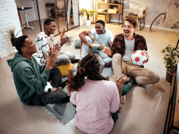 Socialization enhances mental health, reduces anxiety and depression, and boosts cognitive function through strong relationships.
