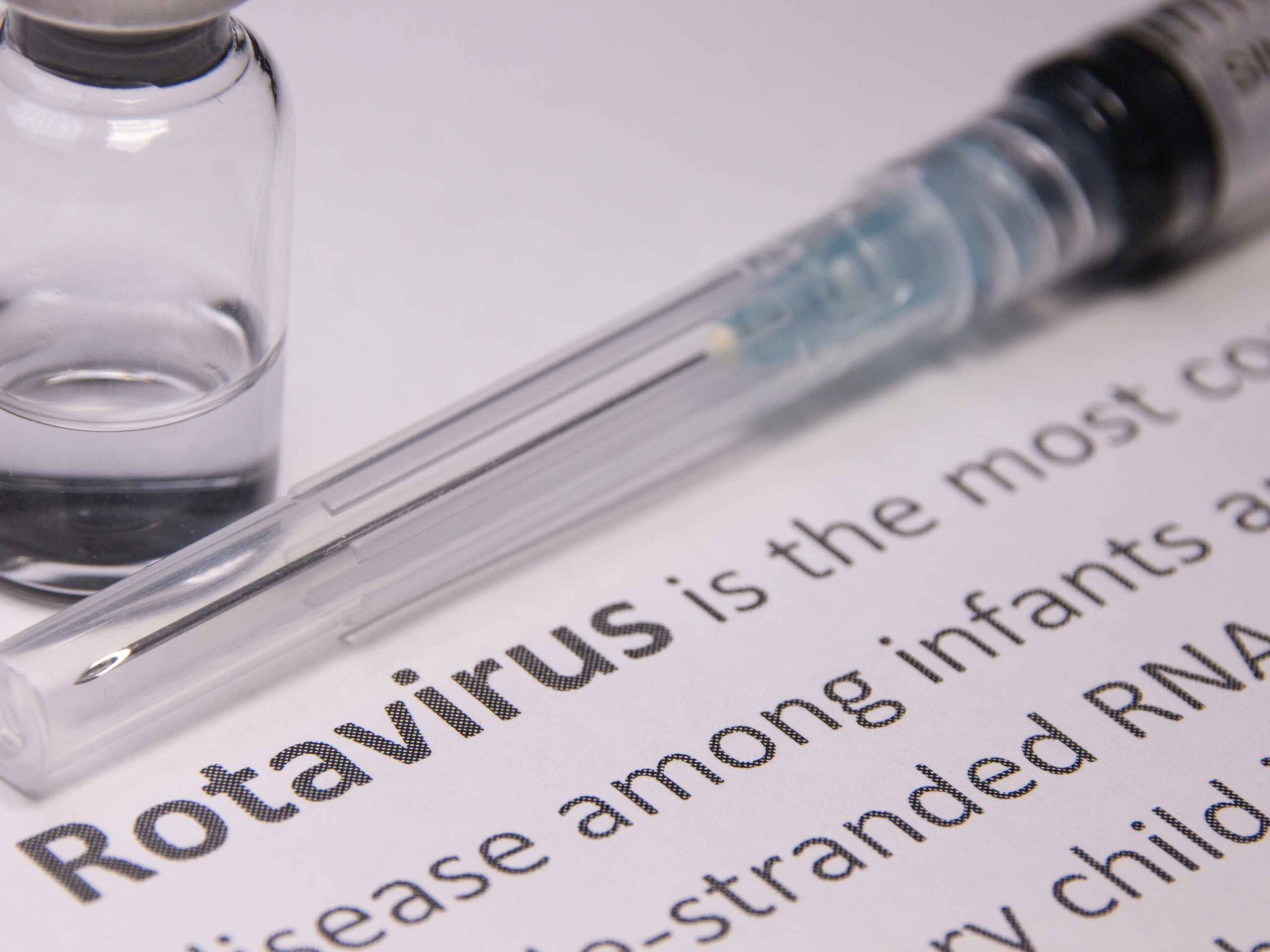 Microscopic image of rotavirus particles – a common cause of severe diarrhea in children