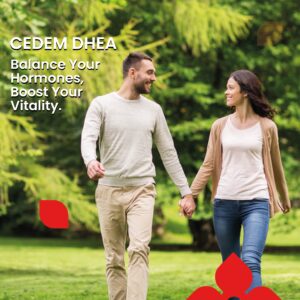 Couple holding hands representing fertility support with DHEA supplement for hormonal balance and fertility
