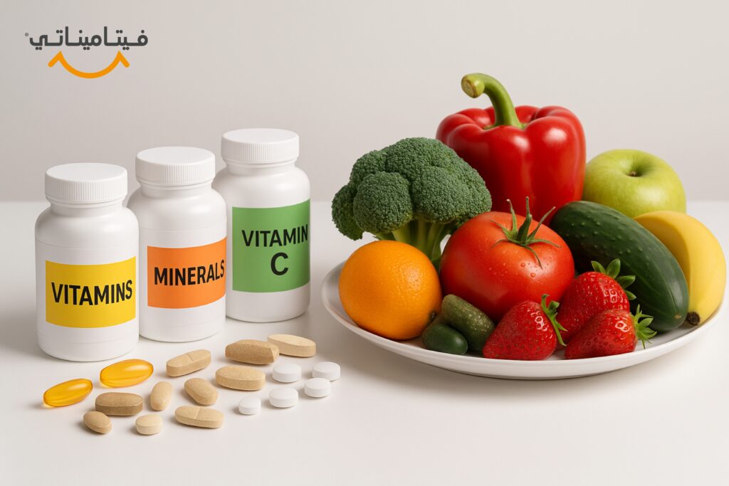 Do you need supplements if you eat healthy — comparison of natural foods and vitamin pills